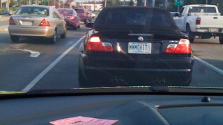 Polite BMW Driver Asks Others To MMMOVIT